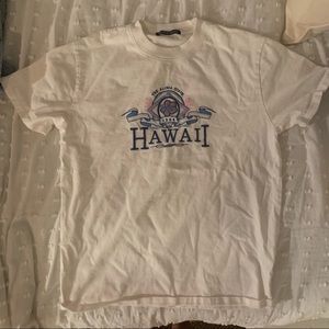 Brandy Melville Embroidered Hawaii Shirt